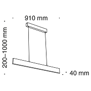 Подвесной светильник Maytoni Pendant Step P010PL-L23B4K Черный-13