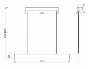 Подвесной светильник Maytoni Pendant Step P010PL-L23B Черный-3