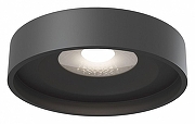 Встраиваемый светильник Maytoni Downlight Planet DL035-2-L6B цвет плафона/подвески Черный, цвет арматуры Черный