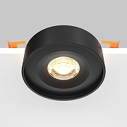 Встраиваемый светильник Maytoni Downlight Planet DL035-2-L6B цвет плафона/подвески Черный, цвет арматуры Черный-4