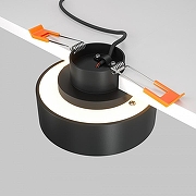 Встраиваемый светильник Maytoni Downlight Planet DL035-2-L6B цвет плафона/подвески Черный, цвет арматуры Черный-5