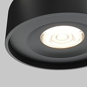 Встраиваемый светильник Maytoni Downlight Planet DL035-2-L6B цвет плафона/подвески Черный, цвет арматуры Черный-7