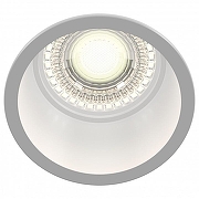 Встраиваемый светильник Maytoni Downlight Reif DL049-01W цвет плафона/подвески Белый, цвет арматуры Белый-1