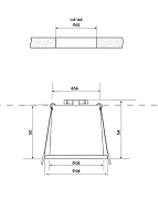 Встраиваемый светильник Maytoni Downlight Reif DL049-01W цвет плафона/подвески Белый, цвет арматуры Белый-4