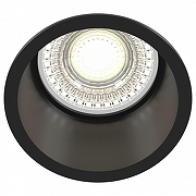 Встраиваемый светильник Maytoni Downlight Reif DL049-01B цвет плафона/подвески Черный, цвет арматуры Черный-1