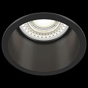 Встраиваемый светильник Maytoni Downlight Reif DL049-01B цвет плафона/подвески Черный, цвет арматуры Черный-2