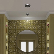 Встраиваемый светильник Maytoni Downlight Reif DL049-01B цвет плафона/подвески Черный, цвет арматуры Черный-4