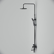 Душевая система AM.PM Sunny F0785C922 Черная матовая-8