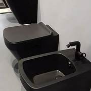 Биде Simas Baden Baden BB19neromatt*1 подвесное Черное матовое-2