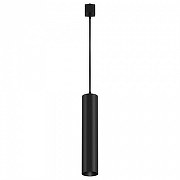 Трековый светильник Maytoni Single phase track system Focus TR025-1-GU10-B цвет плафона/подвески Черный, цвет арматуры Черный