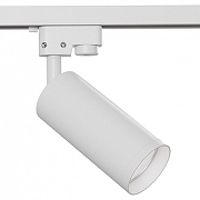 Трековый светильник Maytoni Single phase track system Focus TR004-1-GU10-W цвет плафона/подвески Белый, цвет арматуры Белый