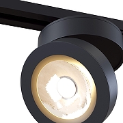 Трековый светильник Maytoni Single phase track system Magic TR006-1-12W3K-B цвет плафона/подвески Черный, цвет арматуры Черный-4
