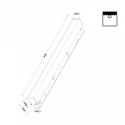 Трековый светильник Maytoni Magnetic track system Basis TR030-2-12W4K-B цвет арматуры Черный-4