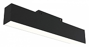 Трековый светильник Maytoni Magnetic track system Basis TR012-2-12W3K-B цвет плафона/подвески Черный, цвет арматуры Черный