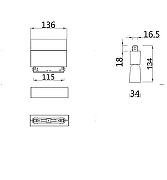 Трековый светильник Maytoni Magnetic track system Basis TR013-2-10W3K-B цвет плафона/подвески Черный, цвет арматуры Черный-6