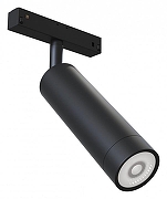 Трековый светильник Maytoni Magnetic track system Focus LED TR019-2-7W4K-B цвет плафона/подвески Черный, цвет арматуры Черный