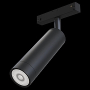 Трековый светильник Maytoni Magnetic track system Focus LED TR019-2-7W4K-B цвет плафона/подвески Черный, цвет арматуры Черный-1