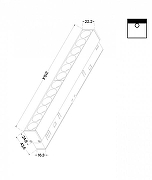Трековый светильник Maytoni Magnetic track system Points Exility TR031-2-12W3K-B цвет арматуры Черный-7