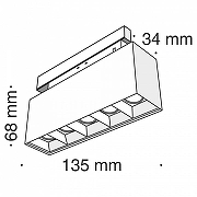 Трековый светильник Maytoni Magnetic track system Points TR014-2-10W3K-B цвет арматуры Черный-2