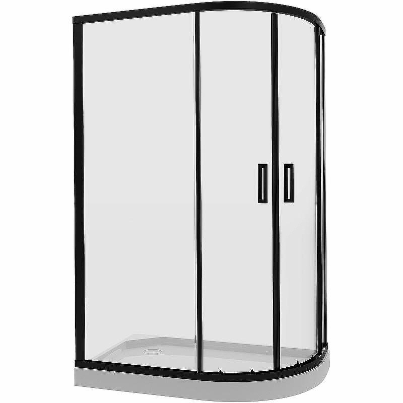 Душевой уголок Niagara Nova 120х80 NG-6821-08 BLACK 