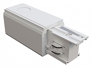 Ввод питания левый Maytoni 3 phase track system Accessorises TRA005B-31W-L цвет арматуры Белый