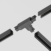 Коннектор Т-образный правый Maytoni Trinity TRA005CT-31B-R цвет арматуры Черный-3