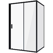 Душевой уголок Niagara Nova 130х90 NG-82-13AB-A90B профиль Черный стекло прозрачное