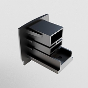 Заглушка Maytoni Trinity TRA005EC-31B цвет арматуры Черный-1