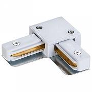 Коннектор L-образный Maytoni Single phase track system Accessories for tracks TRA001CL-11W цвет арматуры Белый