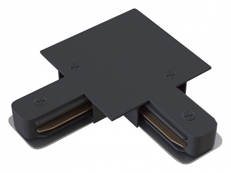 Коннектор L-образный Maytoni Single phase track system Accessories for tracks TRA002CL-11B 