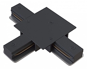 Коннектор T-образный Maytoni Single phase track system Accessories for tracks TRA002CT-11B цвет арматуры Белый