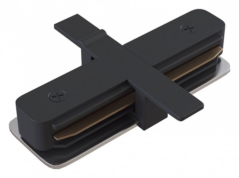 Коннектор прямой Maytoni Single phase track system Accessories for tracks TRA002C-11B 