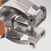 Держатель пружинный Maytoni Single phase track system Accessories for tracks TRA002HR-11B цвет арматуры Серебро-6