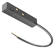 Ввод питания Maytoni Magnetic track system Accessories for Exility TRA034B-42B цвет арматуры Черный
