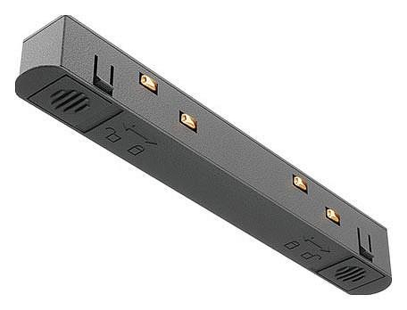 Коннектор прямой Maytoni Magnetic track system Accessories for Exility TRA034PC-42B 