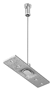 Подвес тросовый Maytoni Magnetic track system Accessories for Exility TRA034SW-2B цвет арматуры Серебро-1