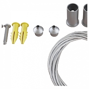 Тросовый подвес Maytoni Magnetic track system Accessories for tracks TRA004SW-21S цвет арматуры Серебро-2