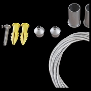 Тросовый подвес Maytoni Magnetic track system Accessories for tracks TRA004SW-21S цвет арматуры Серебро-3