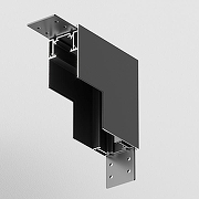 Коннектор угловой Maytoni Magnetic track system Accessories for tracks TRA004ICL-21B цвет арматуры Черный-2
