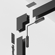 Коннектор угловой Maytoni Magnetic track system Accessories for tracks TRA004ICL-21B цвет арматуры Черный-4