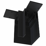 Коннектор угловой Maytoni Magnetic track system Accessories for tracks TRA004CL-21B цвет арматуры Черный