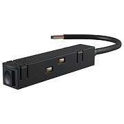 Ввод питания Maytoni Magnetic track system Accessories for tracks TRA004B-22B цвет арматуры Черный