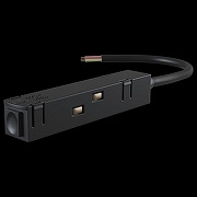 Ввод питания Maytoni Magnetic track system Accessories for tracks TRA004B-22B цвет арматуры Черный-1