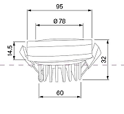 Встраиваемый светильник Maytoni Downlight Phanton DL303-L12B4K цвет плафона/подвески Белый, цвет арматуры Черный-3