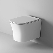 Унитаз Grossman Style GR-4474S подвесной цвет Белый глянец с сиденьем Микролифт-2