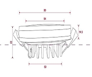 Встраиваемый светильник Maytoni Downlight Phanton DL2001-L7W цвет плафона/подвески Белый, цвет арматуры Белый-3
