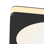 Встраиваемый светильник Maytoni Downlight Phanton DL2001-L7B цвет плафона/подвески Белый, Черный, цвет арматуры Черный-2