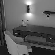 Настенный светильник Maytoni Ceiling Wall Focus Design C069WL-02B цвет плафона/подвески Черный, цвет арматуры Черный-5