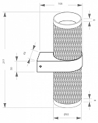 Настенный светильник Maytoni Ceiling Wall Focus Design C069WL-02W цвет плафона/подвески Белый, цвет арматуры Белый-6