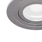 Встраиваемый светильник Maytoni Downlight Atom DL023-2-01S цвет Хром-4